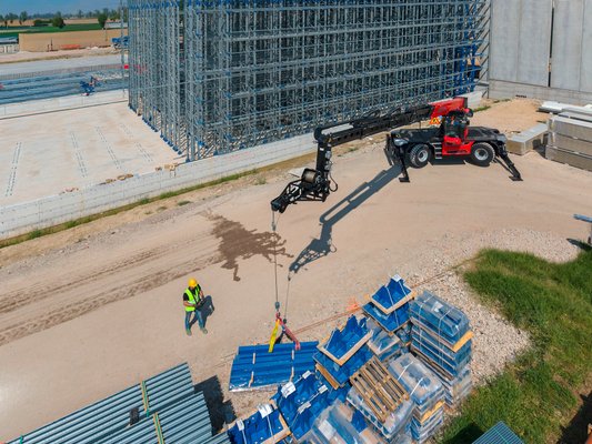Chariot télescopique rotatif Manitou MRT4080