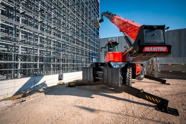 Chariot télescopique rotatif Manitou MRT4080 - 17