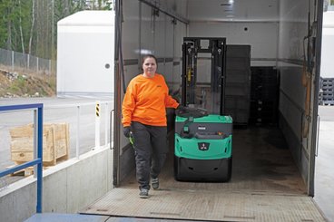 Gerbeur électrique Mitsubishi SBP10-16N3(I)(R)(S) - 4