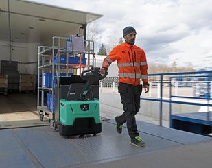 Transpalette électrique Mitsubishi PBP16N3 - 5