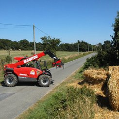 Pince à balle super compacte Manitou PBG 2X2 - 2