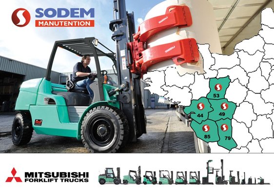 SODEM, concessionnaire Mitsubishi Forklift