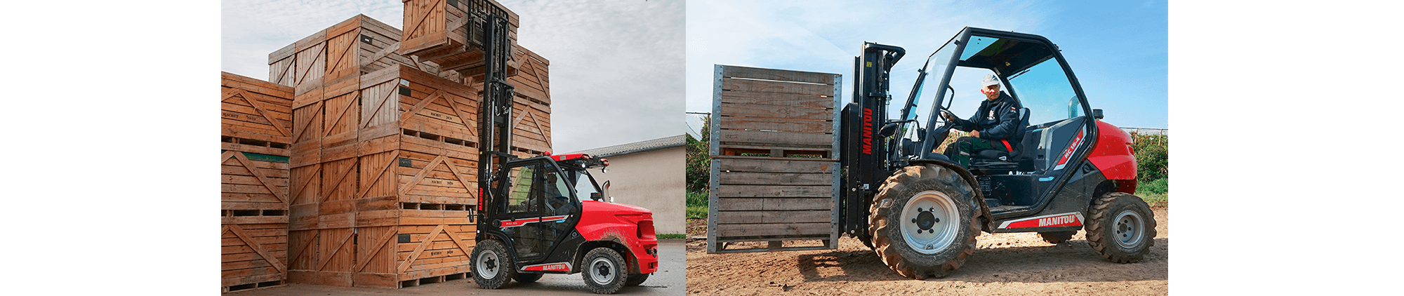 Nouveautés : chariot à mât MANITOU