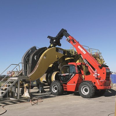 Chariot télescopique gros tonnage Manitou MHT10120
