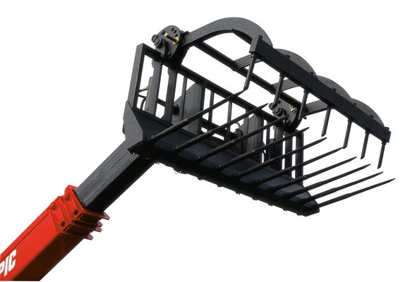 Fourche à fumier à grappin Manitou FFGR1500/600