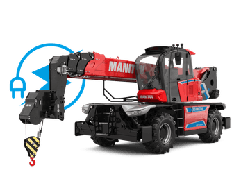 Chariot télescopique rotatif Manitou MRT2660e - 1