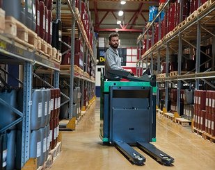 Transpalette porté debout Mitsubishi PBR30N2 - 6