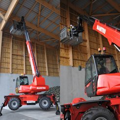 Chariot télescopique rotatif Manitou MRT2145 EASY T4 75KW S1 360° - 8