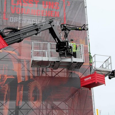 Nacelle avec treuil Manitou NAC ARG 600kg/300kg