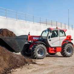 Chariot télescopique agricole Manitou MLT960 - 4