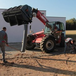 Godet malaxeur à béton Manitou BMC500 - 3