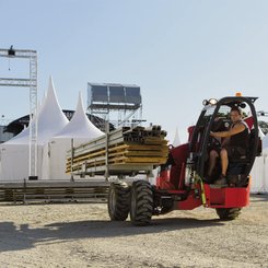 Chariot embarqué Manitou TMT25S 4W - 8