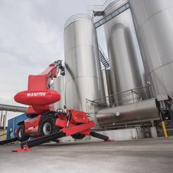Chariot télescopique rotatif Manitou MRT2470 Privilege Plus - 5