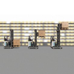 Chariot à mât rétractable UniCarriers URS150 - 6