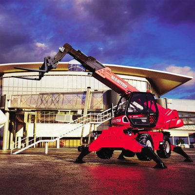 Chariot télescopique rotatif Manitou MRT1440 EASY T4 75KW S1 400°